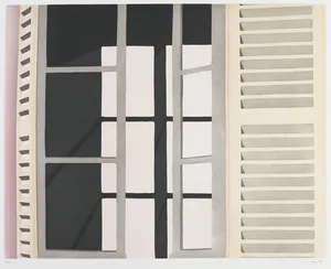 Jean Solombre - Aquatint, Open raam kopen? Bied vanaf 35!