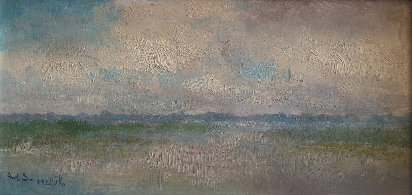 Anton Smeerdijk - polder te Kortenhoef verkocht voor € 125!