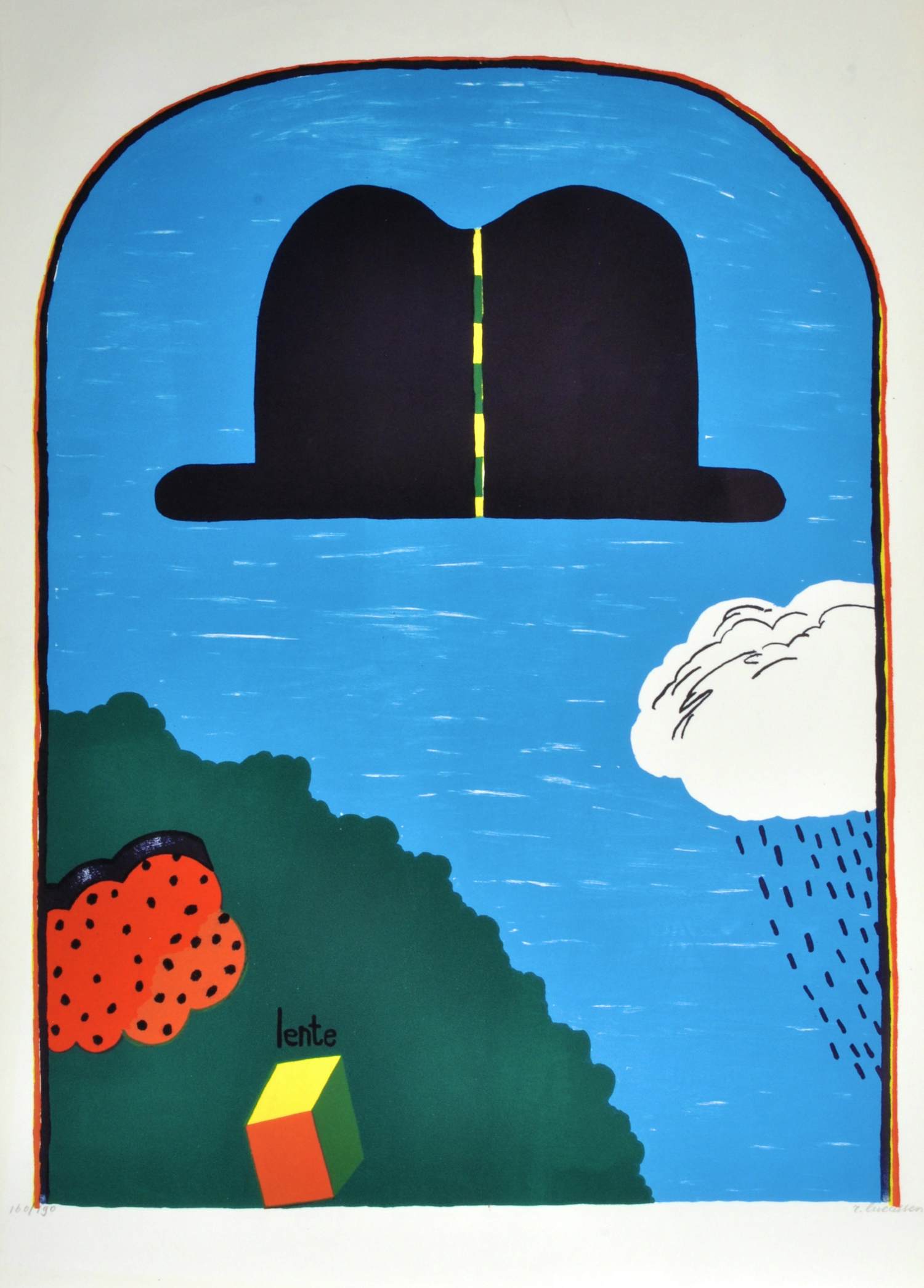 Reinier Lucassen - De hoed van Archie Shepp, litho kopen? Bied vanaf 90!