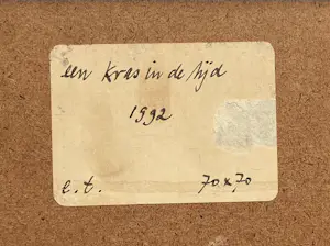 Eugene Terwindt - Aquarel - "Een kras in de tijd" - 1992 kopen? Bied vanaf 50!