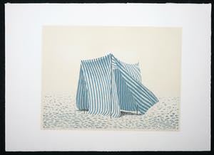 Gert Strengholt - Litho, Windvlaag kopen? Bied vanaf 35!