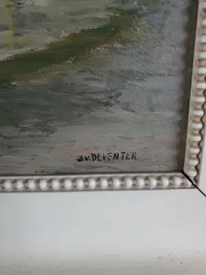 John van Deventer - Hollands landschap kopen? Bied vanaf 60!