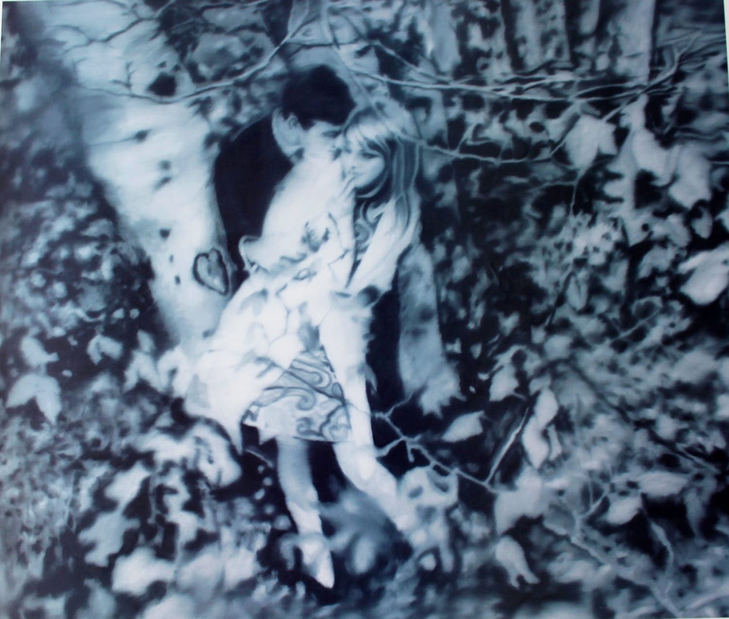 Gerhard Richter - „Liebespaar im Wald“ 1995 verkocht voor € 280!