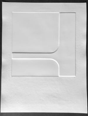Harry van Kuyk - minimalistische diepdruk - 1973. kopen? Bied vanaf 295!