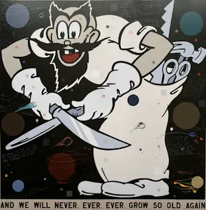 David Spiller - "And we will never, ever, ever, grow so old again" - Offset affiche kopen? Bied vanaf 65!