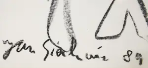 Jan Sierhuis - Tekening krijt/acryl kopen? Bied vanaf 1!