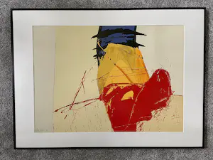 Arty Grimm - Zeefdruk - Abstract - Ingelijst kopen? Bied vanaf 65!