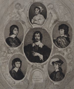 Niet of onleesbaar gesigneerd - Antoon van Dyk (naar), Charles Courtry (1846-1897), Portret Constantin Huijgens kopen? Bied vanaf 1!