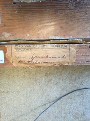 Jord van Calker - C4860, Spaanderswoud te Hilversum kopen? Bied vanaf 25!