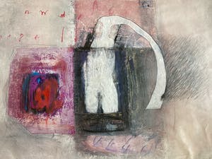 Peter Langenberg - Gemengde techniek op papier kopen? Bied vanaf 95!