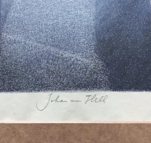 Johan van Hell - Straatmuzikanten, gesigneerde en genummerde litho kopen? Bied vanaf 350!
