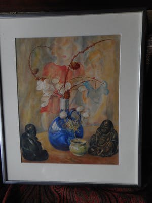 Karel van Seben - twee vrouwen en twee boedha's kopen? Bied vanaf 50!