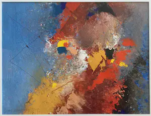 Bart van Oijen - z.t. | lyrisch abstract schilderij - ingelijst kaufen? Bieten Sie von 88!