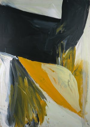 Raymond Perridon - Acryl op papier, Zonder titel - Ingelijst (Groot) kopen? Bied vanaf 80!