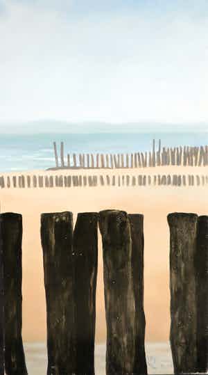 Valentin Bakardjiev - Olieverf op Doek, Zeland III(Groot) verkocht voor € 100!