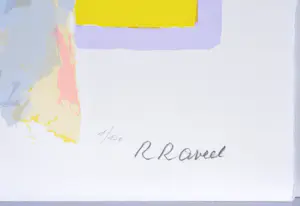 Roger Raveel - De eeuwig durende optocht - Zeefdruk - 80x60 cm - Gesigneerd - n° 1/130 kopen? Bied vanaf 1500!