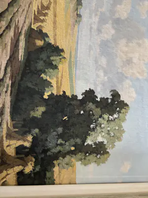 Piet Rackwitsz - Nederlands landschap: zicht op een korenveld kopen? Bied vanaf 100!