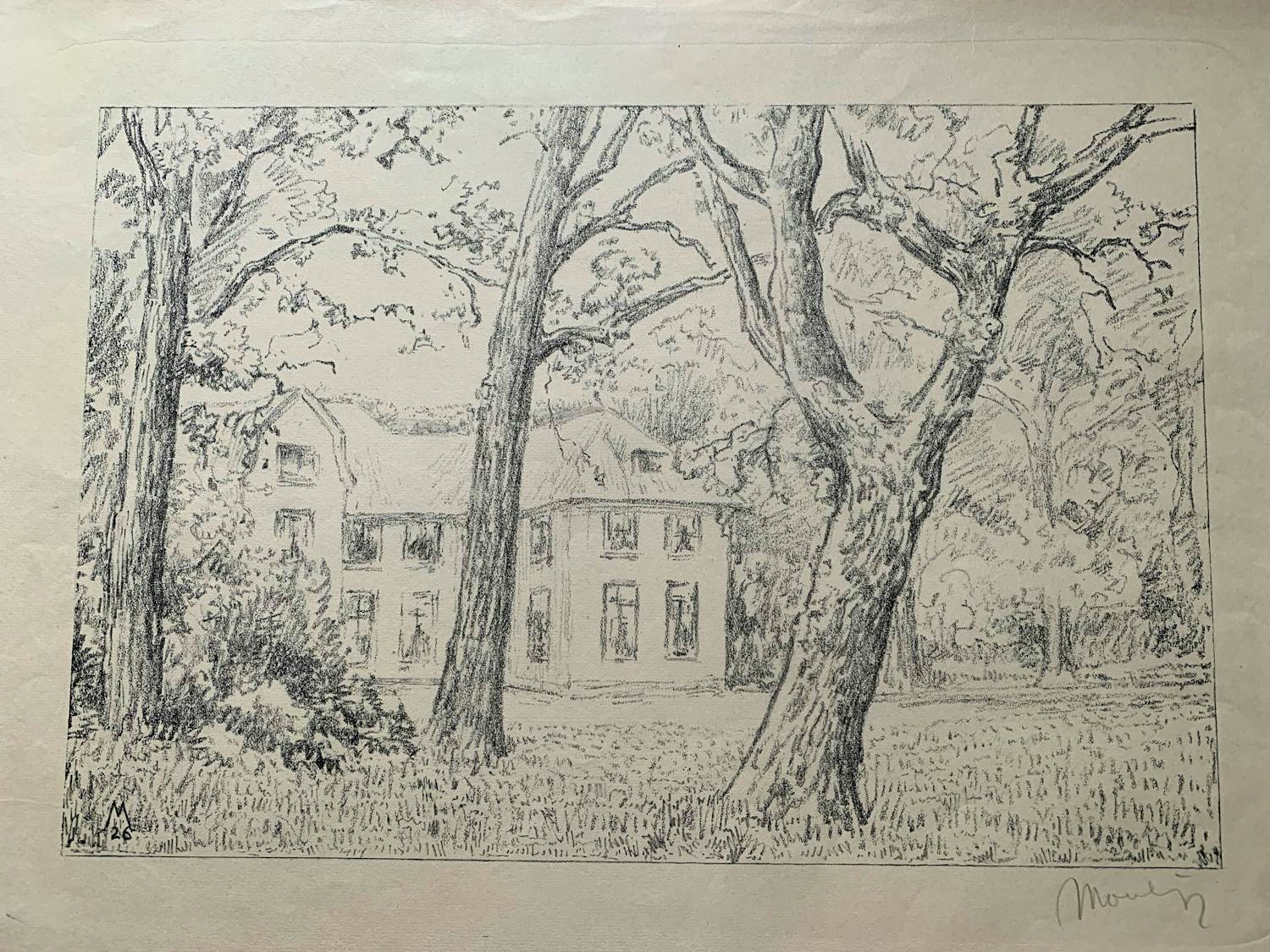 Simon Moulijn - Litho Groot Hasebroeck 1926 kopen? Bied vanaf 40!