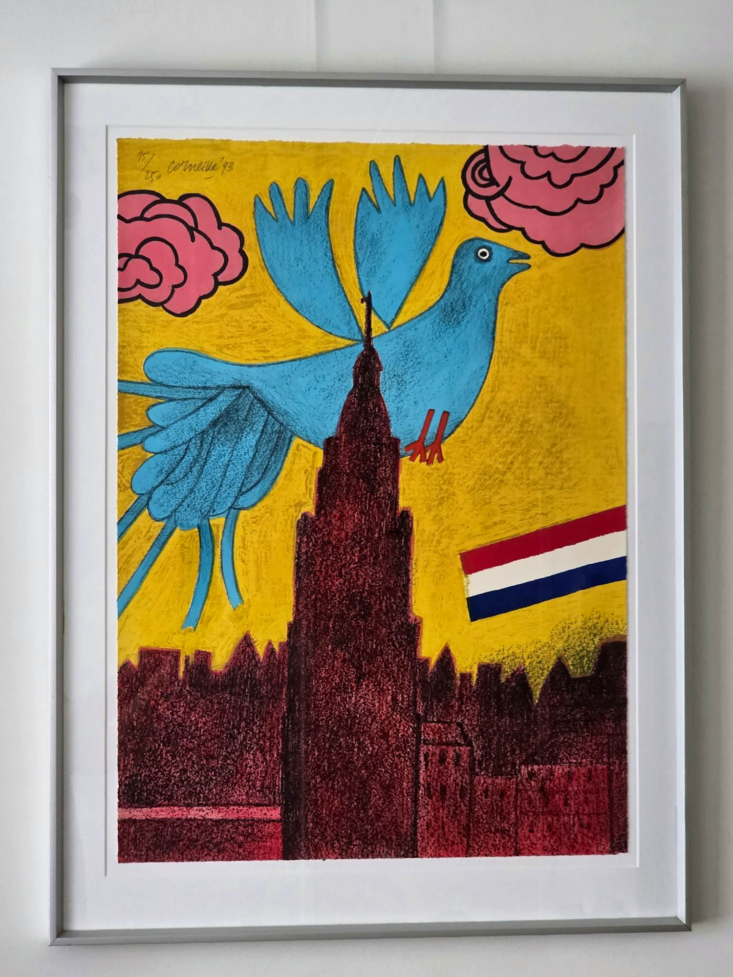 Corneille - Amsterdam / Vrijheid - Handgesigneerd - 1993 kopen? Bied vanaf 300!