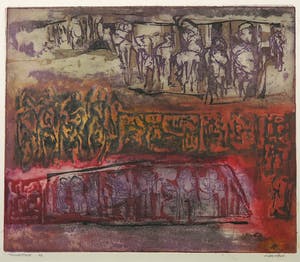 Henk Vierveijzer - Kleurenets en aquatint, Figuurstudie kopen? Bied vanaf 1!