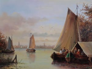Lion Arie Feijen - Riviergezicht kopen? Bied vanaf 475!