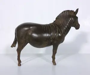 Hetty Heyster - Brons, Zebra kopen? Bied vanaf 500!