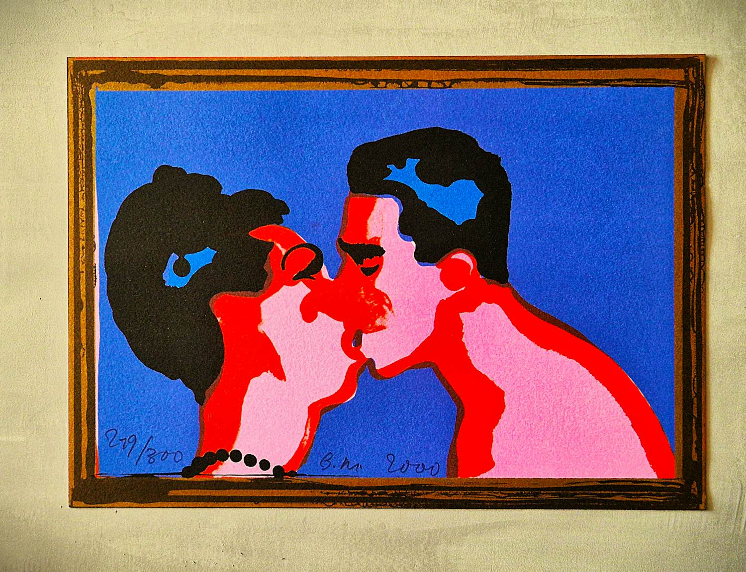 Bas Meerman - Originele kleuren lithografie op papier - gelmt. oplage - potloodgesigneerd kopen? Bied vanaf 89!