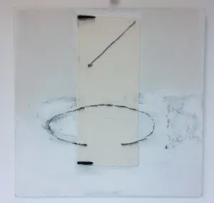 Rene van der Hoofd - Gemengde techniek op hout, Silence & Smooth kopen? Bied vanaf 250!