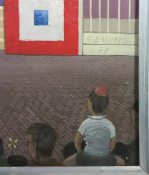 Kees Balvers - Acryl, Circus - Ingelijst kopen? Bied vanaf 150!