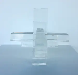 Margot Zanstra - Plexiglas sculptuur, Dubbel uitschuifbare knoop kopen? Bied vanaf 150!