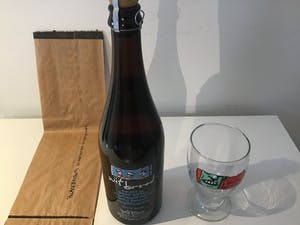 Curiosa - Herman brood gezeefdrukte bierfles en glas met originele verpakking kopen? Bied vanaf 50!