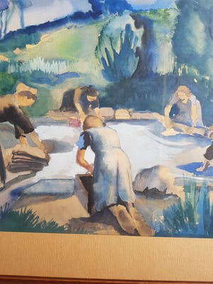 Anna van der Feer - Vrouwen doen de was kopen? Bied vanaf 175!