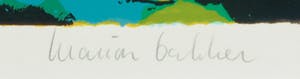 Marion Bakker - Zeefdruk, Paesaggio dei fiori - Ingelijst kopen? Bied vanaf 1!