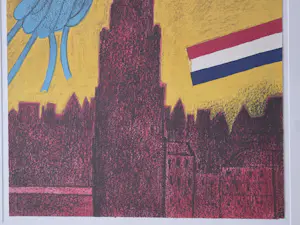 Corneille - Amsterdam / Vrijheid - Handgesigneerd - 1993 kopen? Bied vanaf 300!