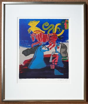 Corneille - Six reves peints, zeefdruk (prachtig ingelijst) kopen? Bied vanaf 325!