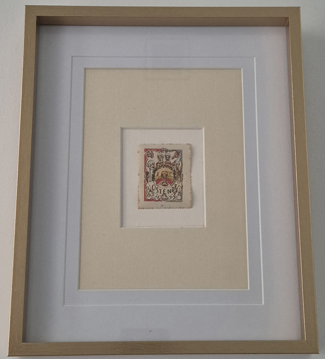 AcheterJames Ensor - Originele Sluitzegel carnaval? Enchérissez de 295!