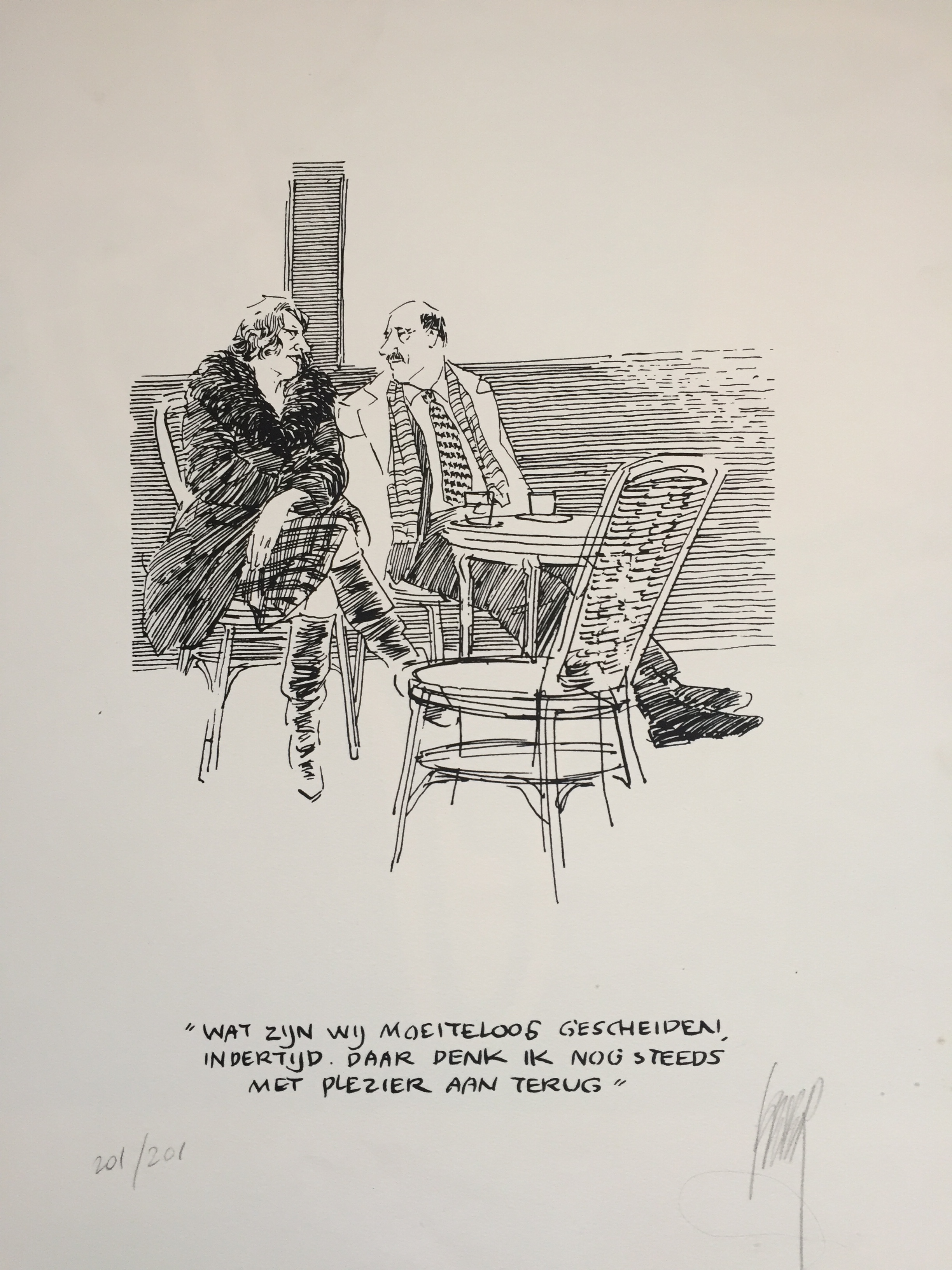 Peter van Straaten - wat zijn wij moeiteloos.............. verkocht voor € 45!