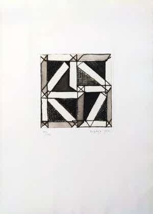 Piero Dorazio - Senza titolo verkocht voor € 75!