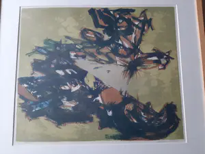 Daniel den Dikkenboer - Kleuren litho, Abstract werk, Stilleven. kopen? Bied vanaf 40!