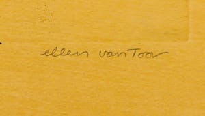 Ellen van Toor - Zeefdruk in epoxy, En Vol - Met ophangsysteem kopen? Bied vanaf 1!