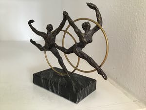Corry Ammerlaan - Sculptuur “ SAMENSPEL “ kopen? Bied vanaf 65!