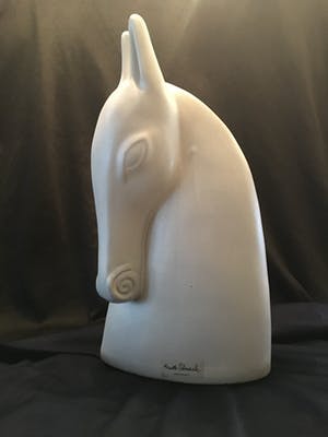 Anette Edmark - Terracotta paardenhoofd kopen? Bied vanaf 30!