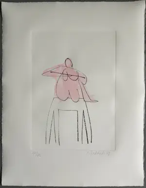 Klaas Gubbels - gesigneerde ets kopen? Bied vanaf 395!