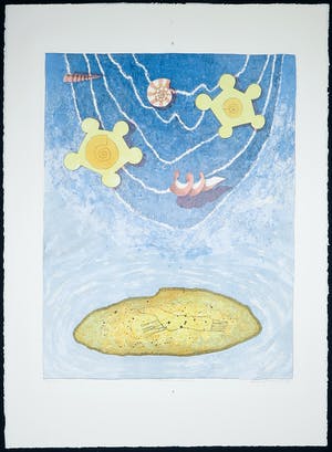 Gert Strengholt - Litho, Paradise Island kopen? Bied vanaf 1!