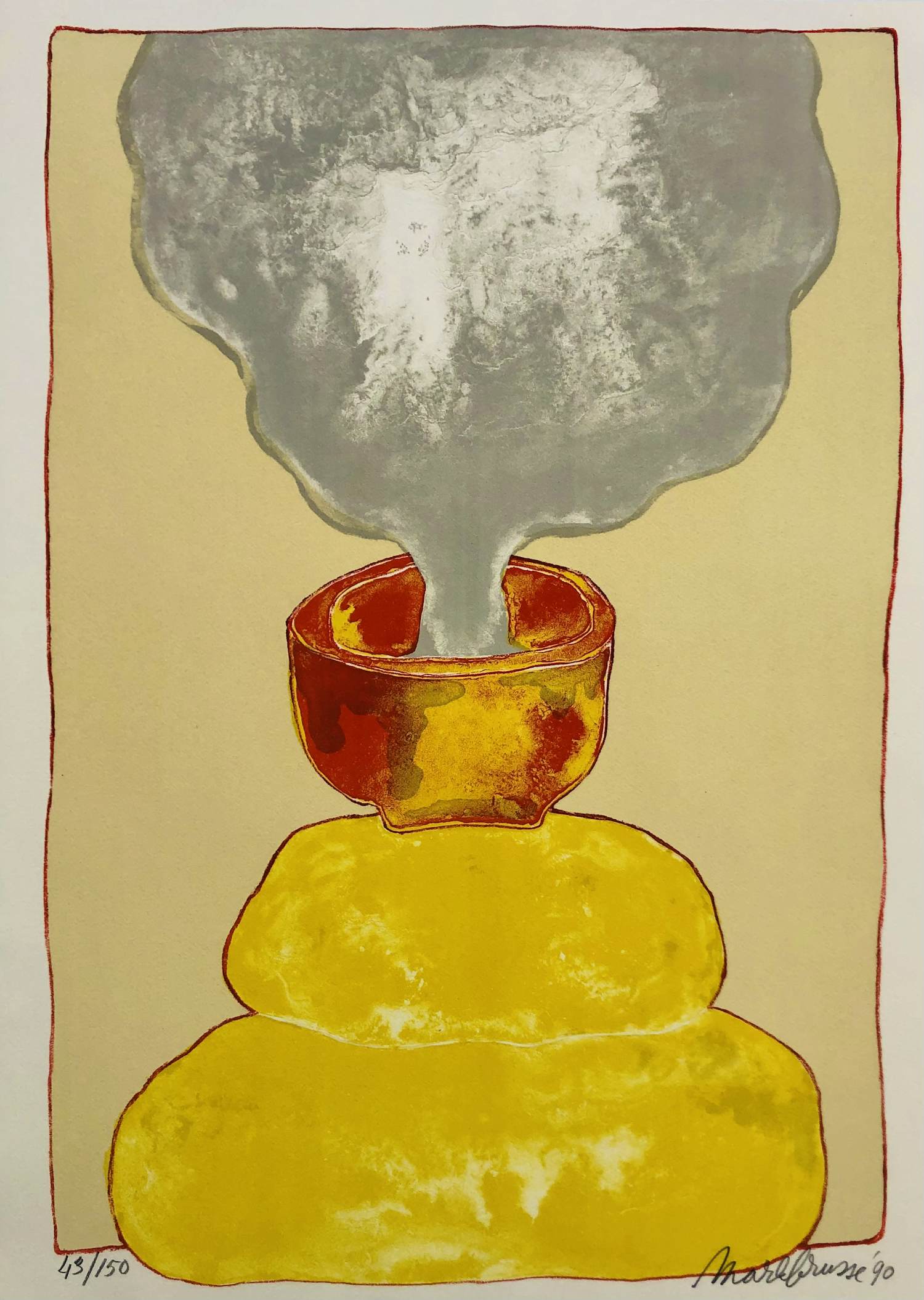 Mark Brusse - zonder titel verkocht voor € 65!