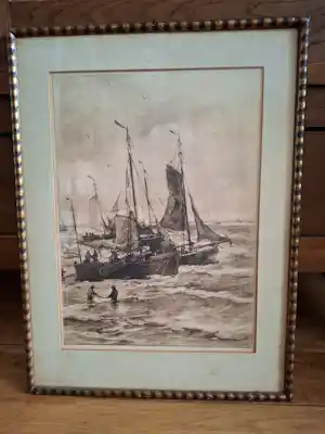 Hendrik Willem Mesdag - Naar zee verkauft für € 29!