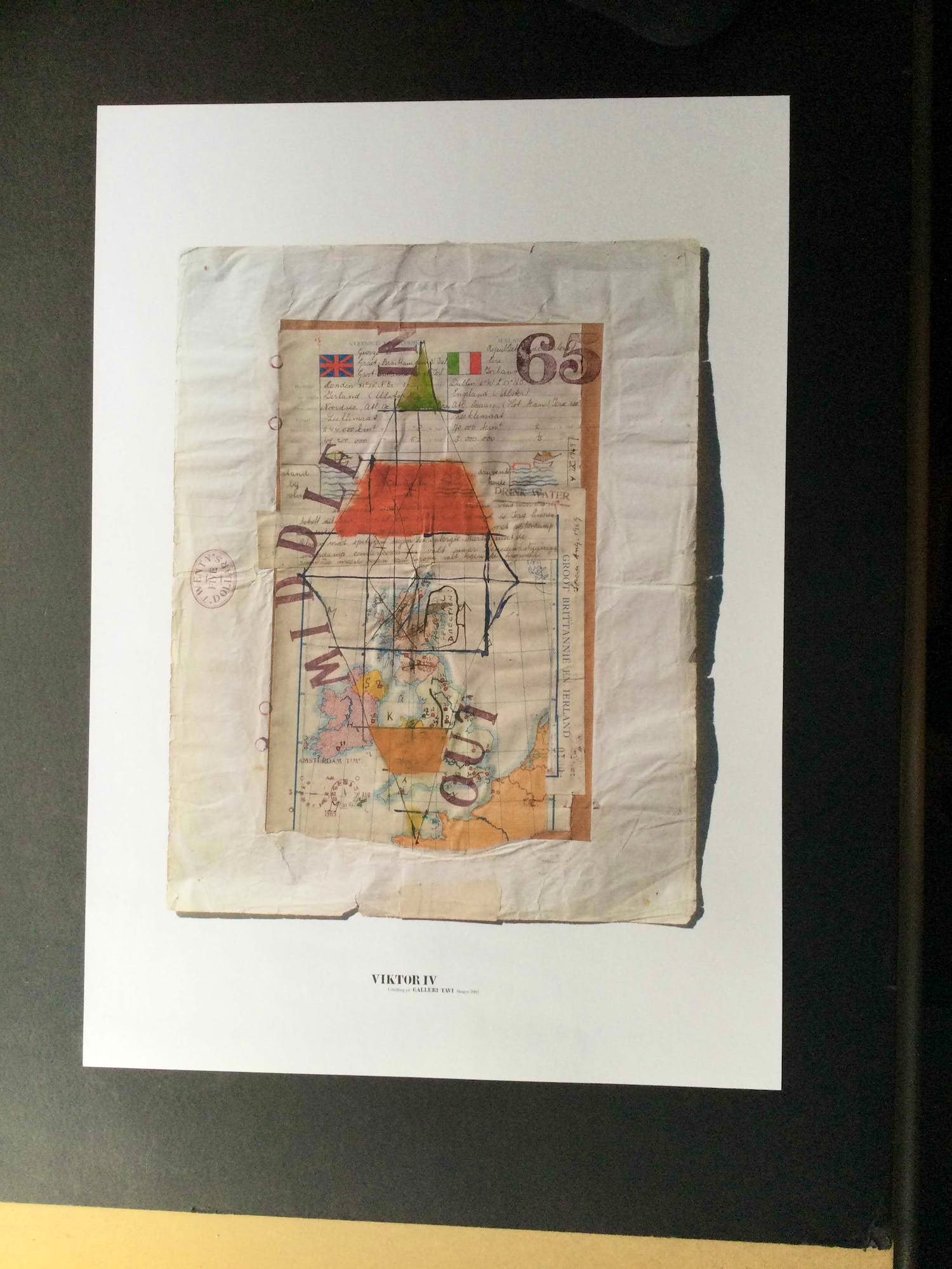 Viktor IV - zeldzame lithografisch affiche 2005 verkocht voor € 70!