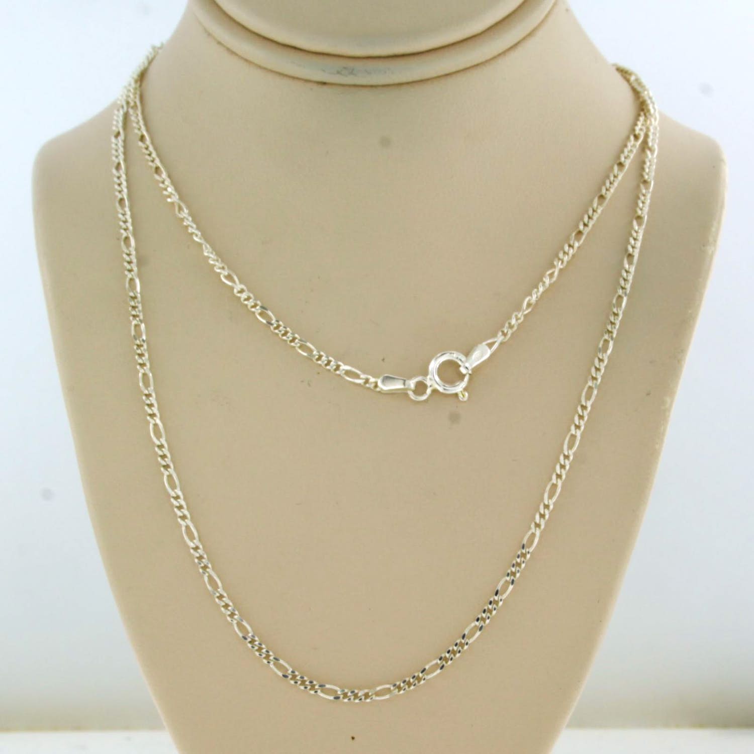 zilveren collier - 50 cm lang kopen? Bied vanaf 1!