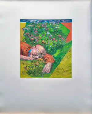 Jan van Helden - kleurets (4 kleuren) Zonder titel e.a. V/VI - 23711 verkauft für € 50!