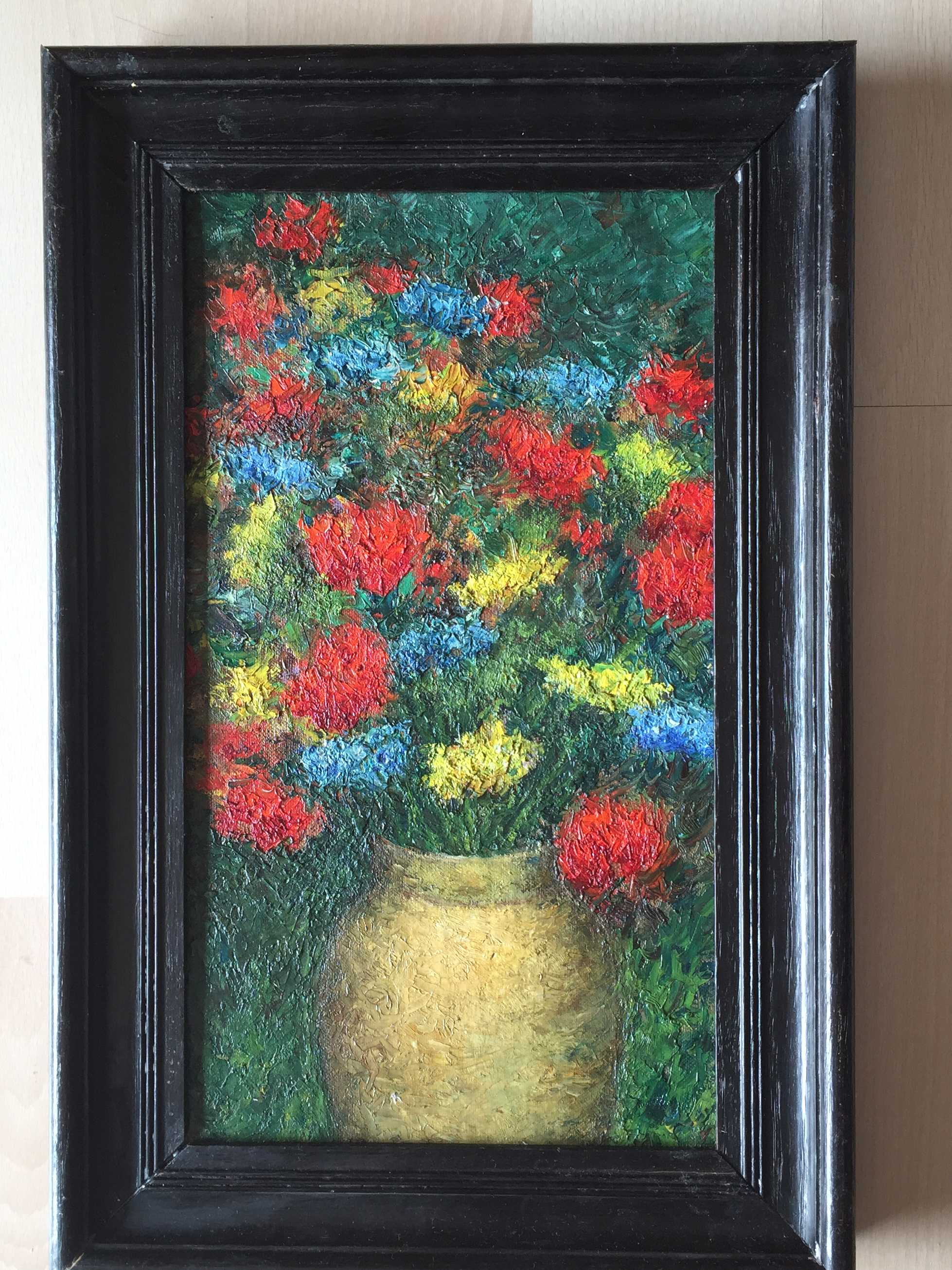 Johannes Maria Berends - Bloemstilleven in felle kleuren kopen? Bied vanaf 30!